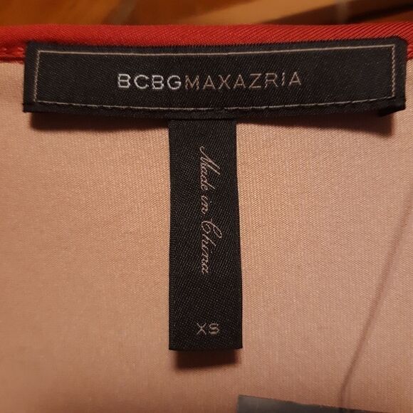 bcbgmaxAzria long‎ Sleeve Scoop Neck  Bodycon NWT Dress Sz XS - Picture 5 of 5